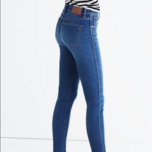 Madewell 9” High Riser Skinny Skinny